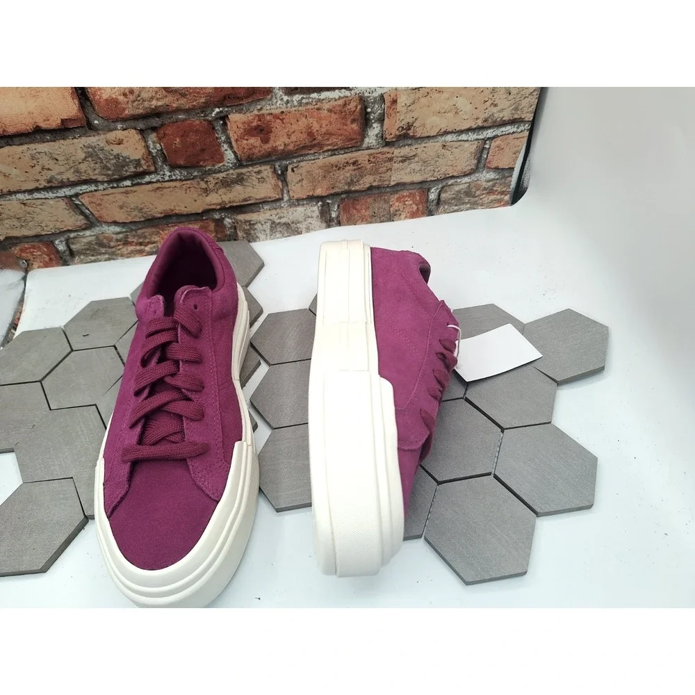 Converse CTAS Cruise Ox Quantum Violet Suede Platform Sneakers Men 11.5 Women 13 - Picture 11 of 12